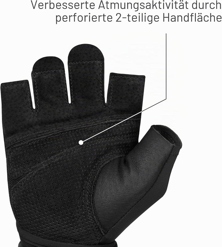 Harbinger Pro Wristwrap Handschuhe, Hebehandschuhe für diejenigen, die Flexibilität und Atmungsaktiv