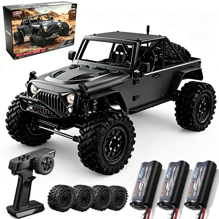 X-Verse MJX H12Y 1:12 Ferngesteuertes Auto Crawler für Erwachsene, 4WD Wasserdichtes RC Auto mit Bür