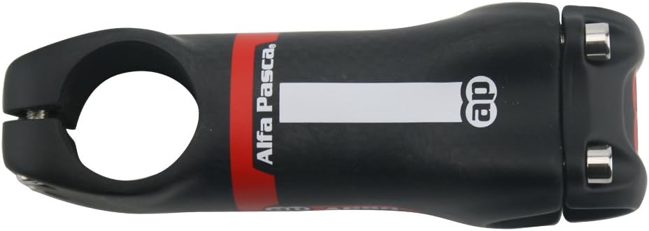 Alfa Pasca Fahrrad Vorbau Carbon Rennrad MTB Kein Logo +-6/17 Grad 3K Glänzend/Matt 31.8 * 70/80/90/