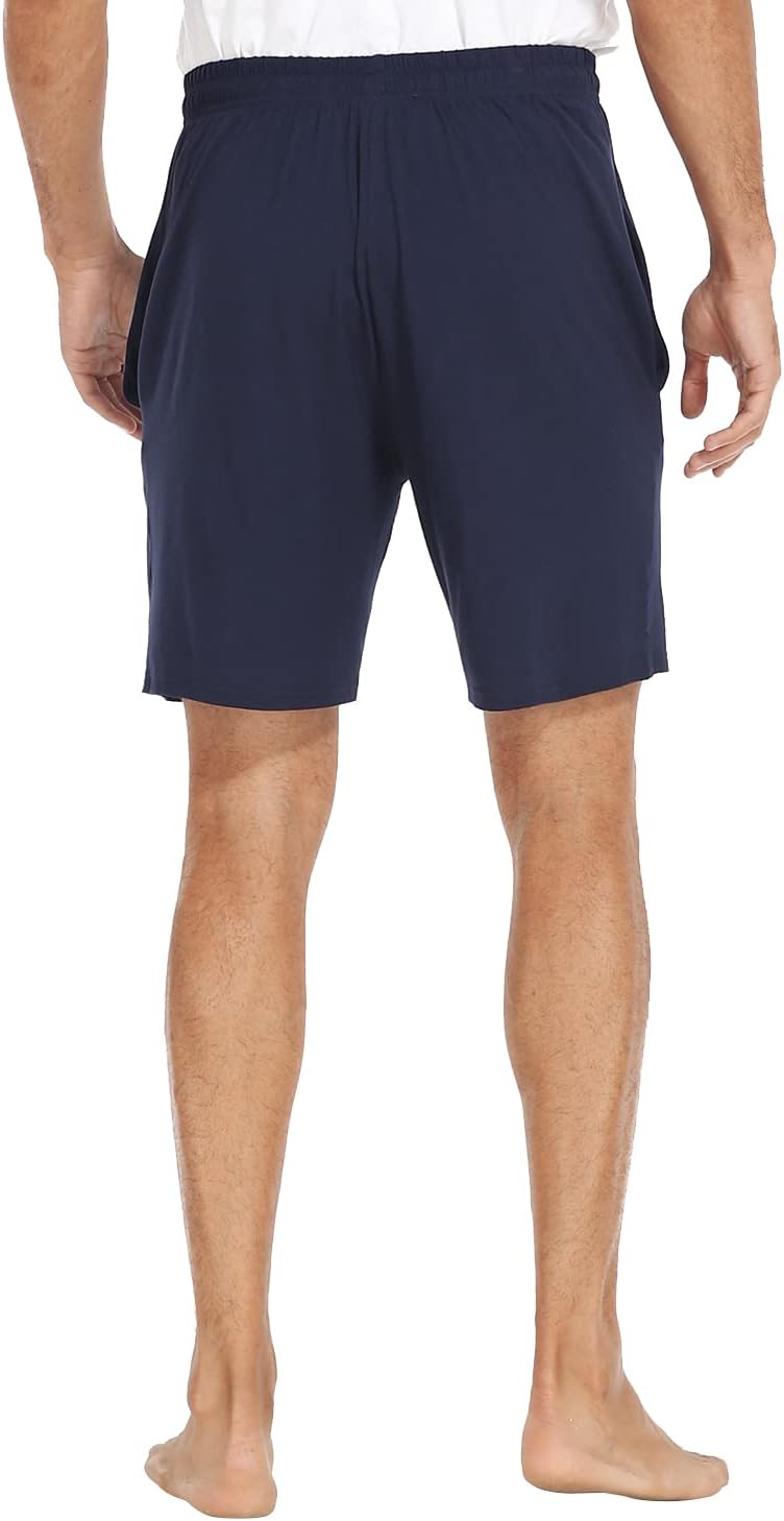 North Bund Herren Schlafanzughose Kurz Pyjamahose 2er Pack Schlafshorts Freizeithose Sommer Nachtwäs