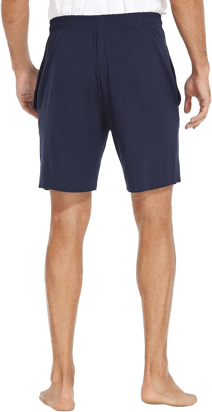 North Bund Herren Schlafanzughose Kurz Pyjamahose 2er Pack Schlafshorts Freizeithose Sommer Nachtwäs