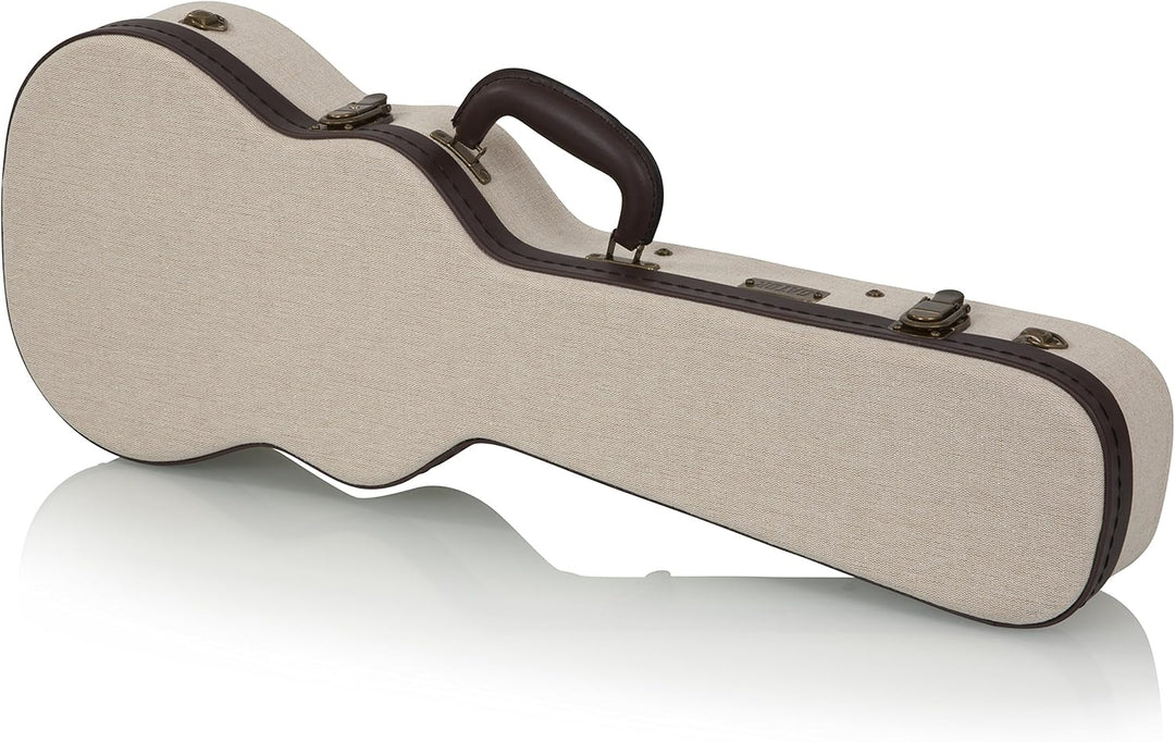 GATOR-Fälle GW-JM-UKE-TEN Ukulelen-Tenor-Fall Beige Tenor-Ukulele, Beige Tenor-Ukulele