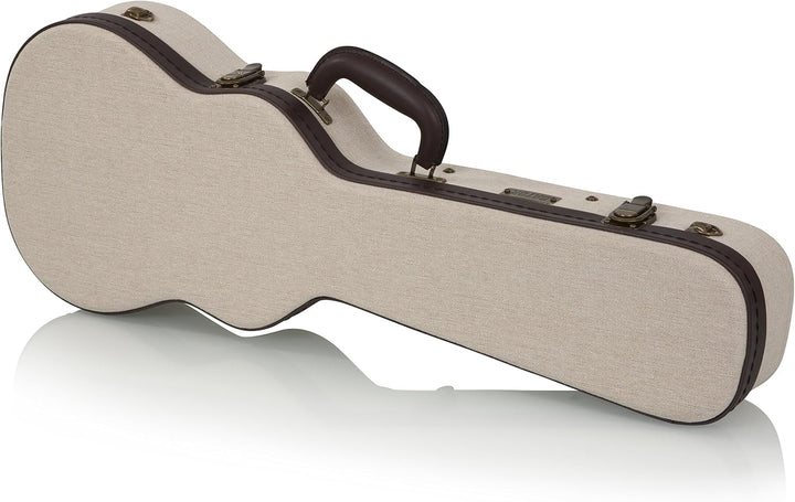 GATOR-Fälle GW-JM-UKE-TEN Ukulelen-Tenor-Fall Beige Tenor-Ukulele, Beige Tenor-Ukulele
