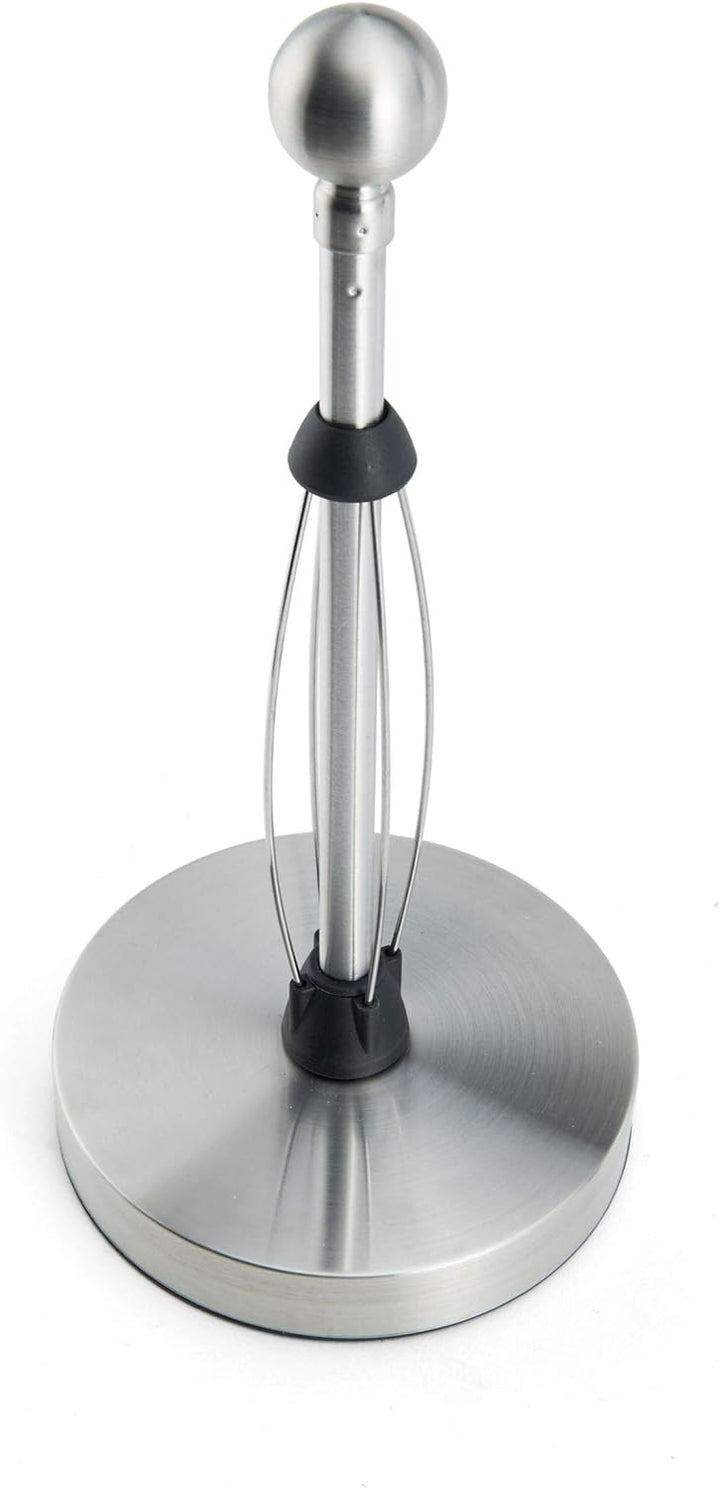 Farberware Perfect Tear Brushed Stainless Steel Paper Towel Holder, 14-inch