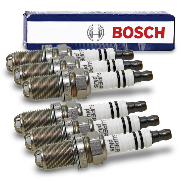6x Zündkerze BOSCH Super Plus FGR7DQE+