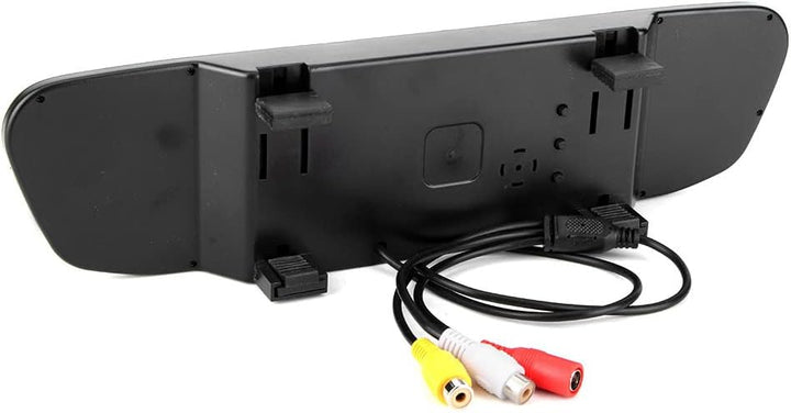 Auto-Rückspiegel-Monitor 4,3 Zoll HD-TFT-LCD 480x272 Pixel mit Dual-Videoeingang AV1/AV2 für Kfz und