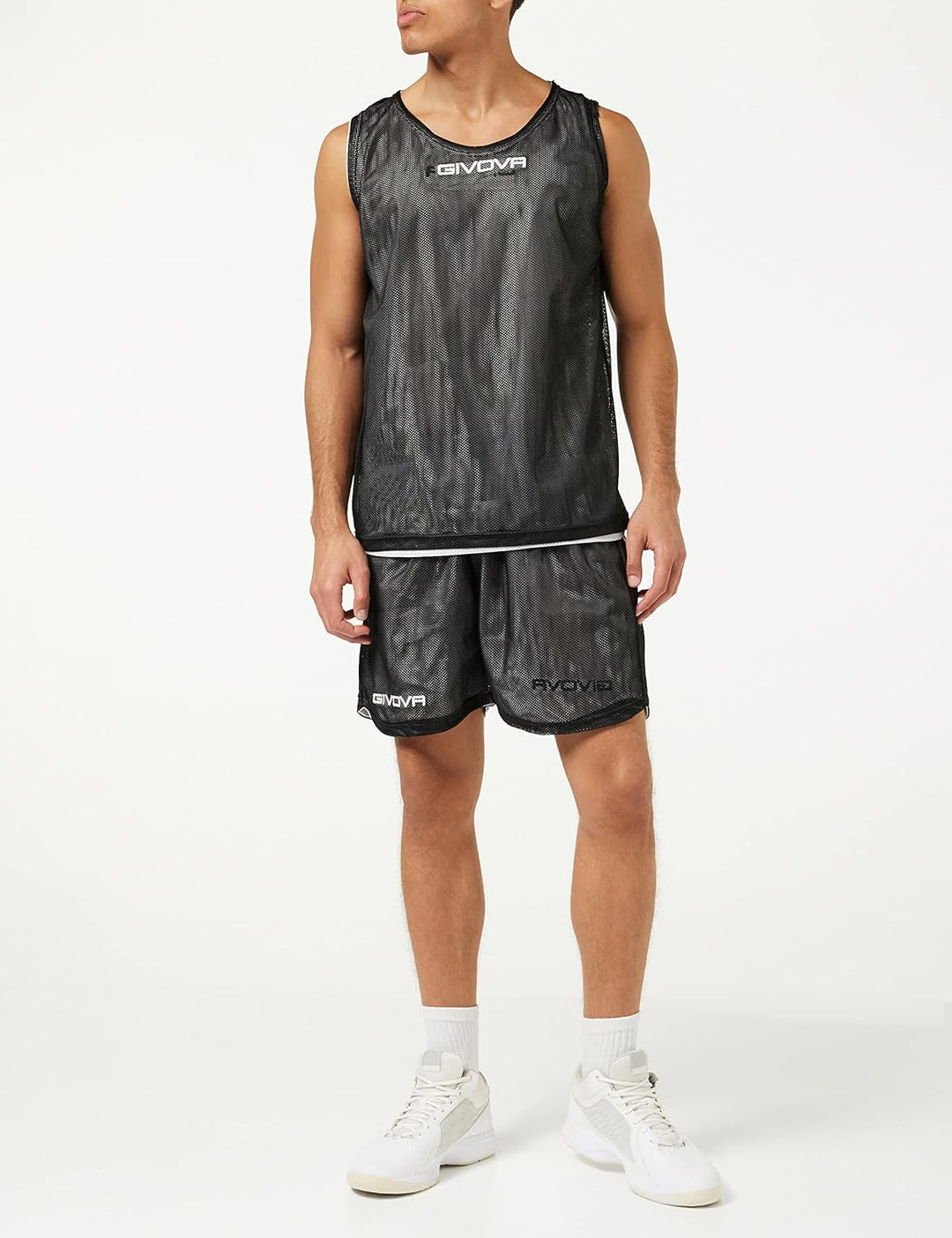Givova Herren Power Basketball-Set (1er Pack) 3XS Bianco, 3XS Bianco