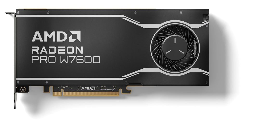 AMD Radeon Pro W7600 - Grafikkarten - Radeon Pro W7600-8 GB GDDR6 - PCIe 4.0 x8-4 x DisplayPort