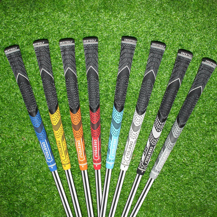 CRESTGOLF Golfgriffe Aktualisierte Multi-Compound-Golfgriffe für Golfschläger, Golf Grips Set mit 13