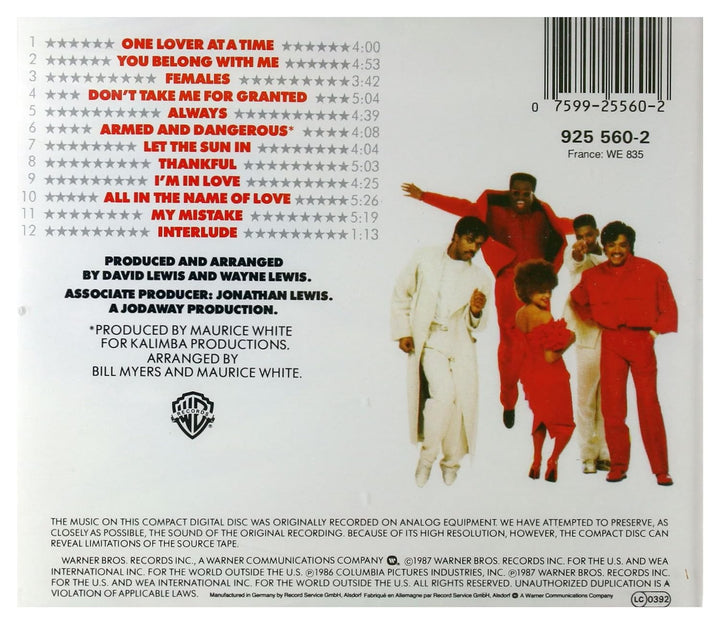 All in the Name of Love, Audio-CD