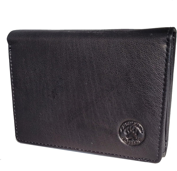 Frédéric Johns – Geldbörse mit Münzfach + Geldscheinfach – 8 Separate Fächer – Geldbörse Euro – Geld