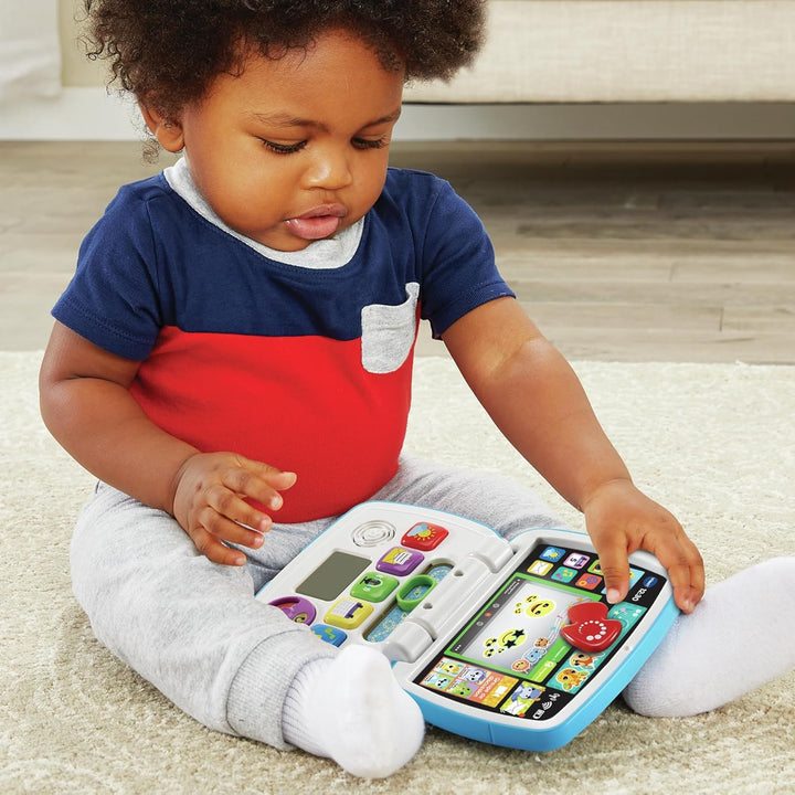 VTech Baby Ordi der Entdeckungen, Computer Baby, Spielzeug zum Erwachen – 12/36 Monate – Version FR