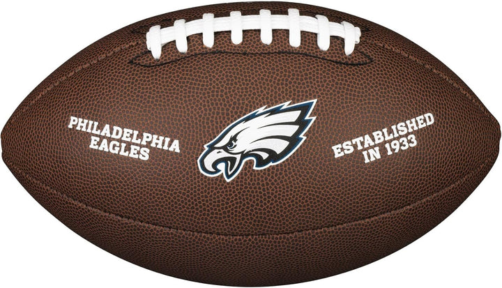 Wilson NFL Team Alliance Footballs Philadelphia Eagles Official Braun, Philadelphia Eagles Official