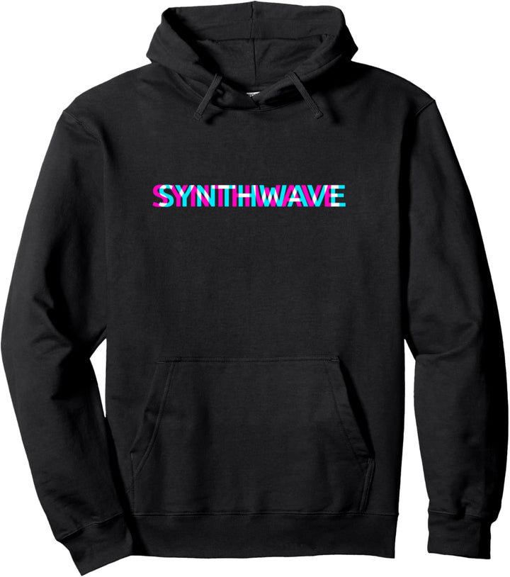 Synthwave Vaporwave Outrun Retrowave Cyberpunk Aesthetic Pullover Hoodie