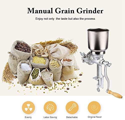 Maismühle, manuelle Kornmühle, manuelle Maismühle, manuelle Maismühle, manuelle Kaffeemühle mit gros