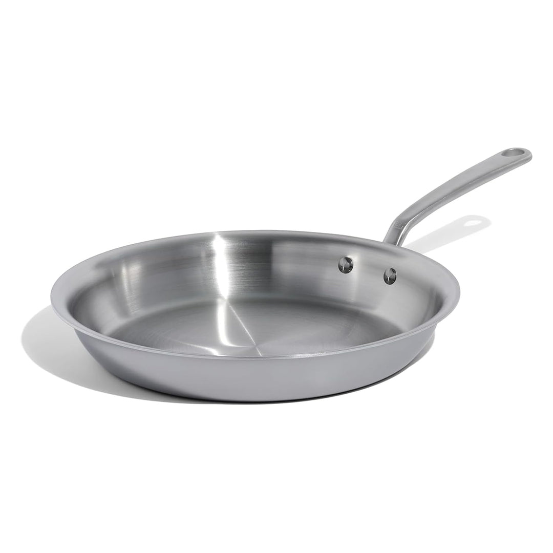 Made In Cookware – 30,48 cm Edelstahl-Bratpfanne – 5-lagige Edelstahlbeschichtung – Professionelles