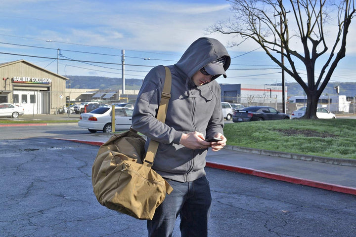 Helikon-Tex Urban Tactical Hoodie Lite (FullZip) - Grey XXS-XS, XXS-XS