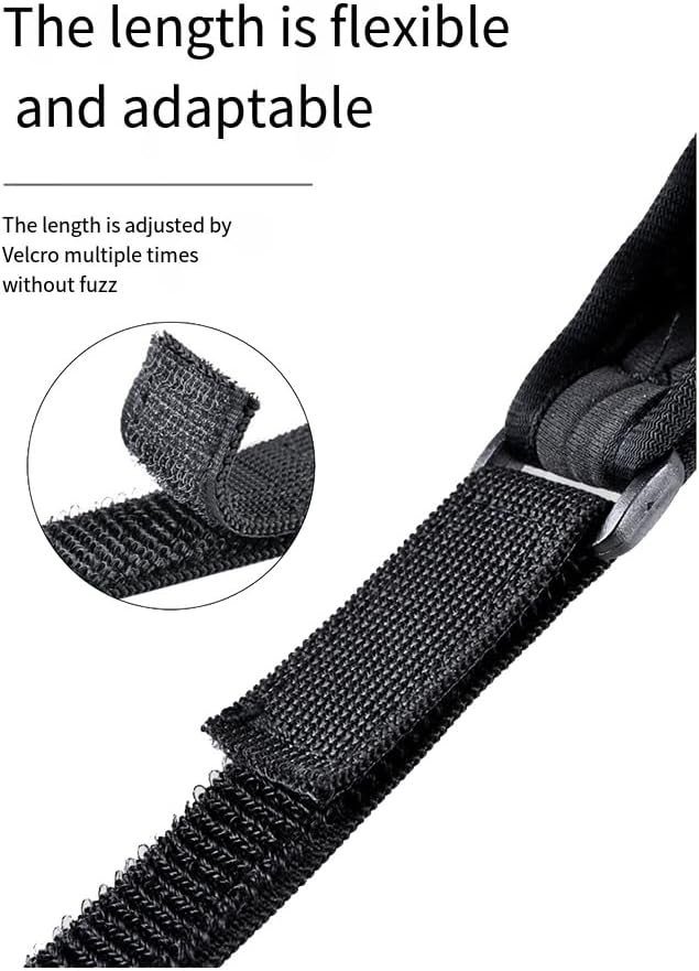 5 Stück Rutenschutz für Angelruten, Angelrutenhaltergurt 59 cm–130 cm Adjustable Neopren Rutenschutz