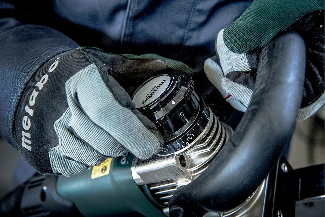 Metabo Metall-Planfräse PFM 17 – 601789500 – Präzises, schnelles Fräsen mit Tiefeneinstellung und si