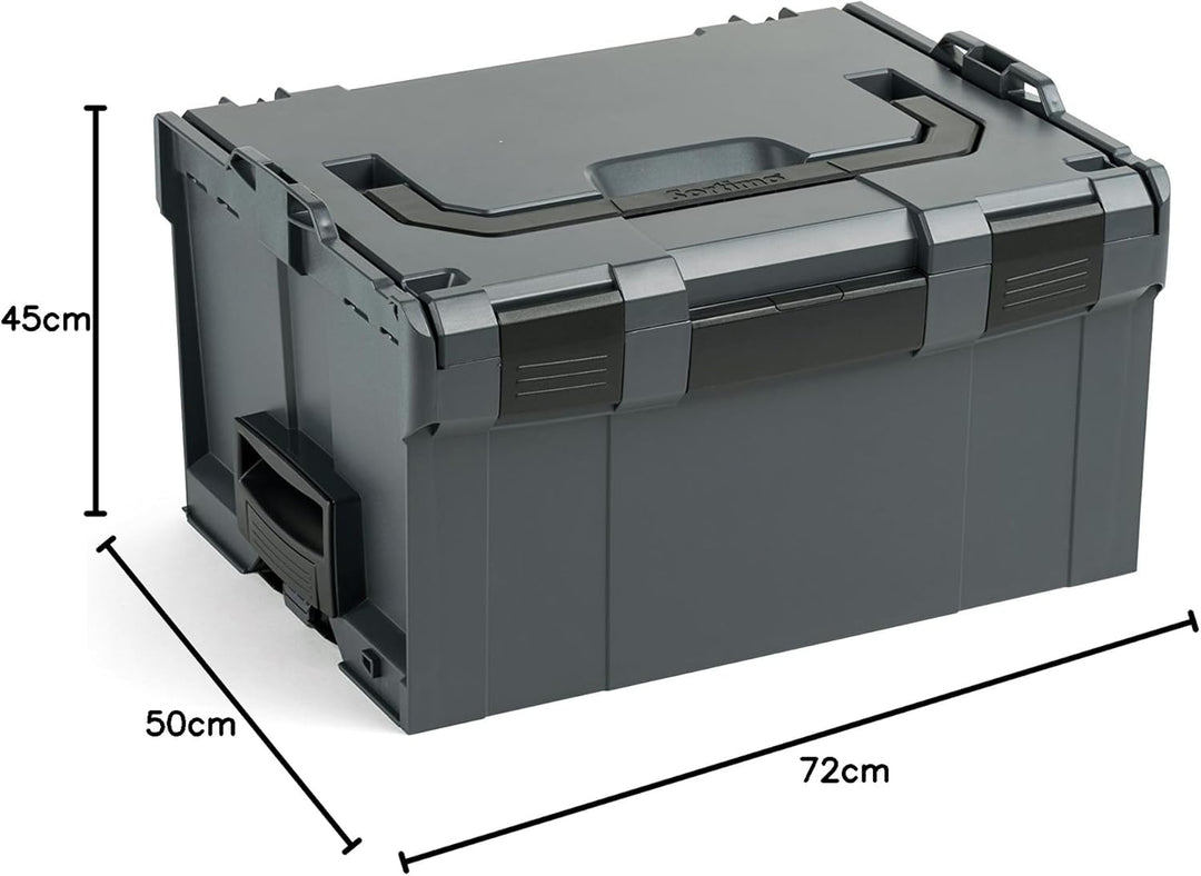 Bosch Sortimo L-Boxx Werkzeugkoffer Set | Grösse 102-374 in Anthrazit | Bosch Werkzeugkoffer Leer |