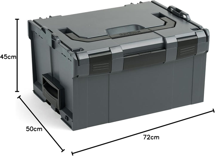 Bosch Sortimo L-Boxx Werkzeugkoffer Set | Grösse 102-374 in Anthrazit | Bosch Werkzeugkoffer Leer |
