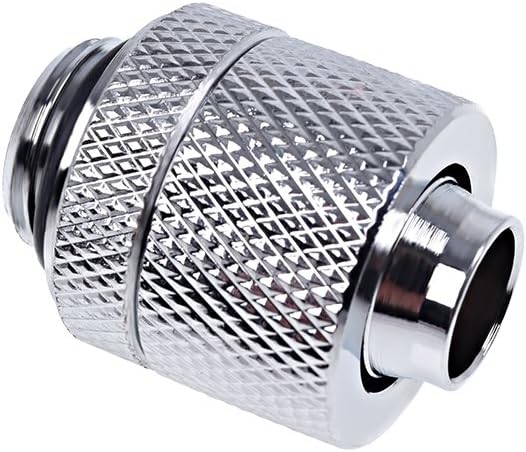 Alphacool 17229 Eiszapfen 13/10mm Anschraubtülle G1/4 - Chrome Sixpack Wasserkühlung Anschlüsse