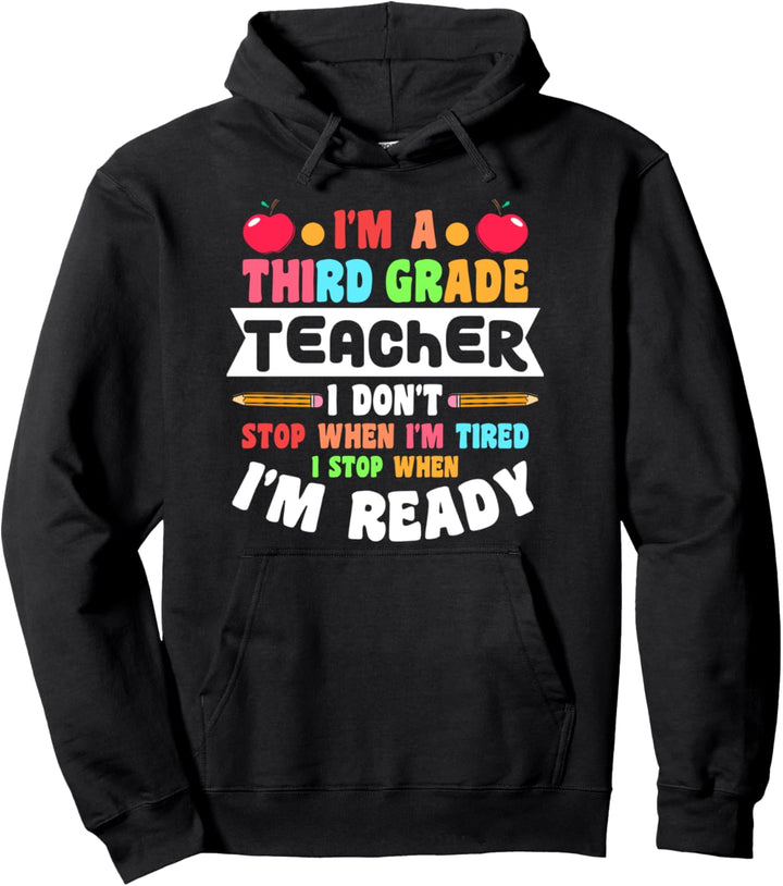 Ich bin ein Dritter Grad-Lehrer Dritter Grad-Lehrer Pullover Hoodie