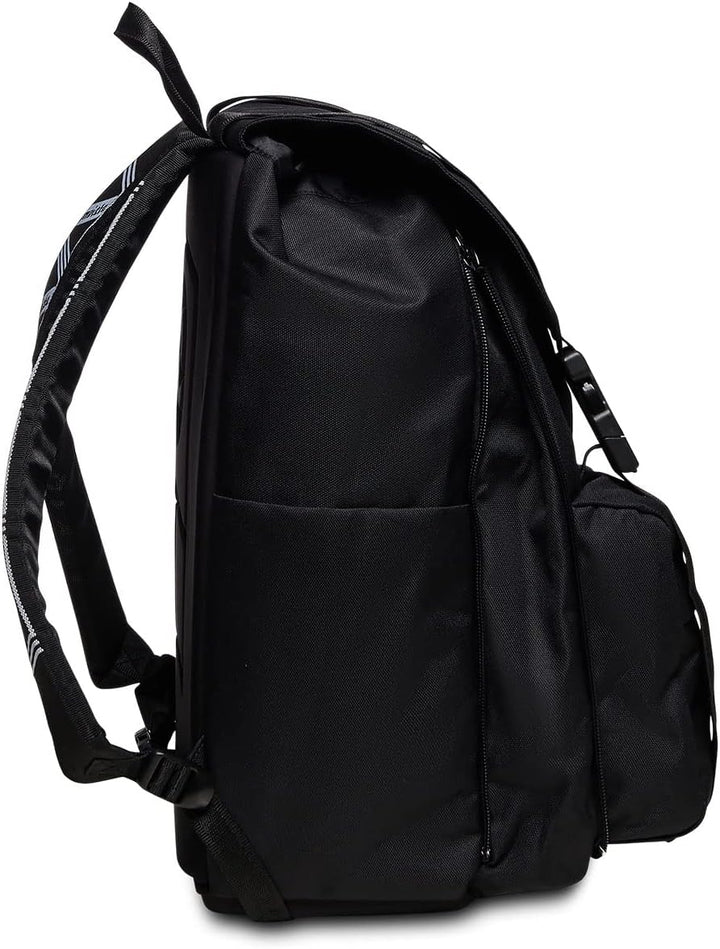 INVICTA Rucksack - URBAN X, Schwarz - Tablet-Tasche - Arbeit und Freizeit, Büro - ECO Material Stoff