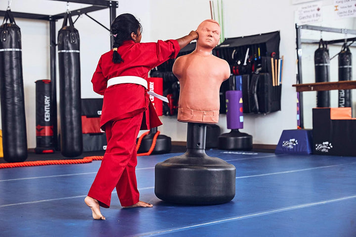 BOB Kinder Standboxdummy Bobby Bully, Mehrfarbig, Grössenverstellbar: 145-165 cm