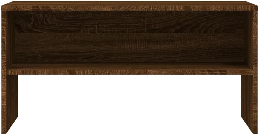 vidaXL TV-Schrank Braun Eiche-Optik 80x40x40 cm Holzwerkstoff Braune Eiche, Braune Eiche