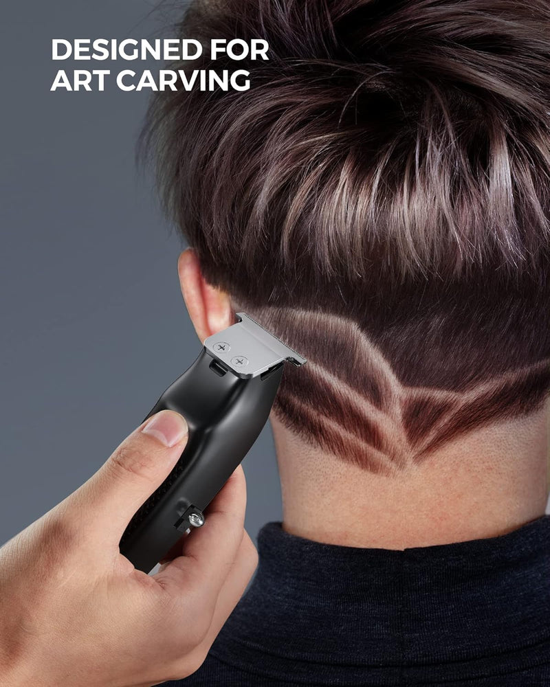 GLAKER Haarschneidemaschine für Herren + Haarschneider Kit, Akku-Friseur Professionelles Haarschneid