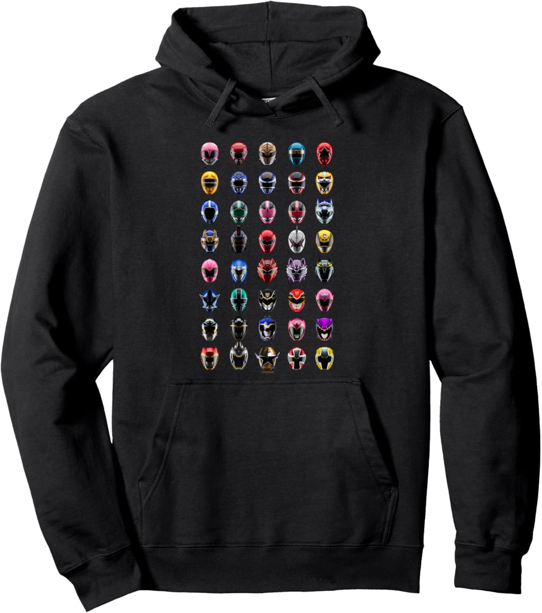 Power Rangers Visual Timeline Pullover Hoodie