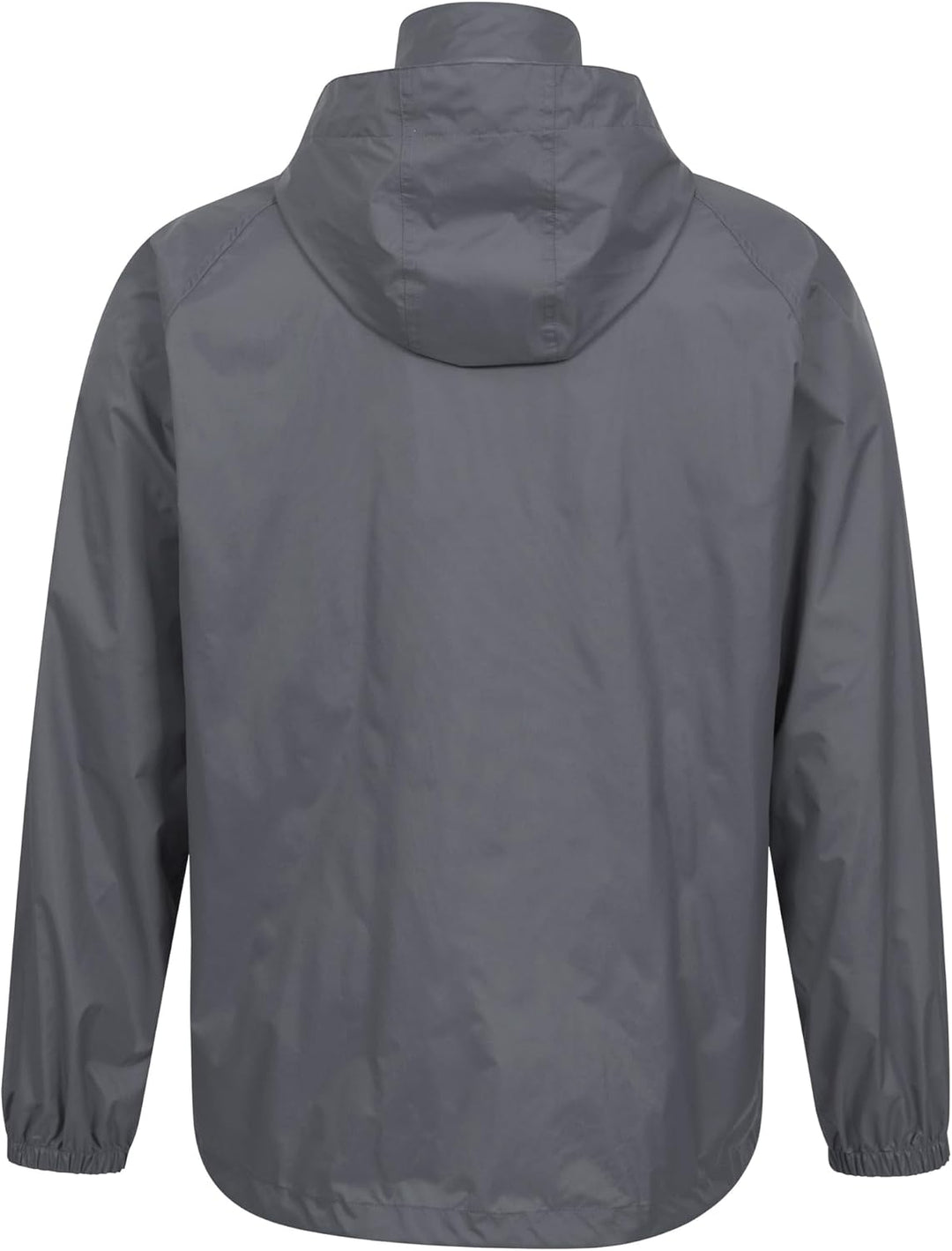 Mountain Warehouse Pakka Herren Wasserdicht Leichte verpackbare Regen Renn Sport Jacke XS Grau, XS G