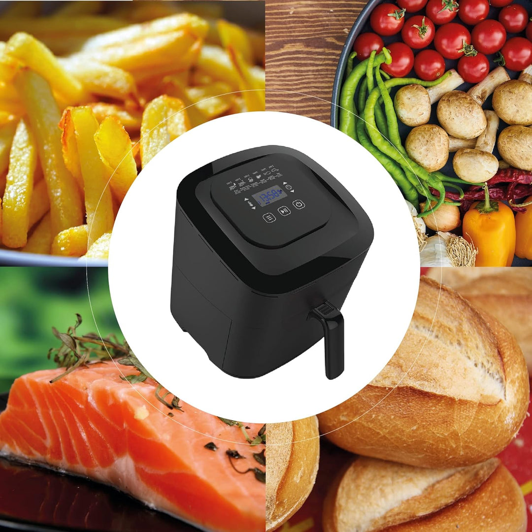 Smarte WLAN Heissluftfritteuse mit 5,5 Litern Füllvolumen – Smart Fryer mit automatischer Temperatur