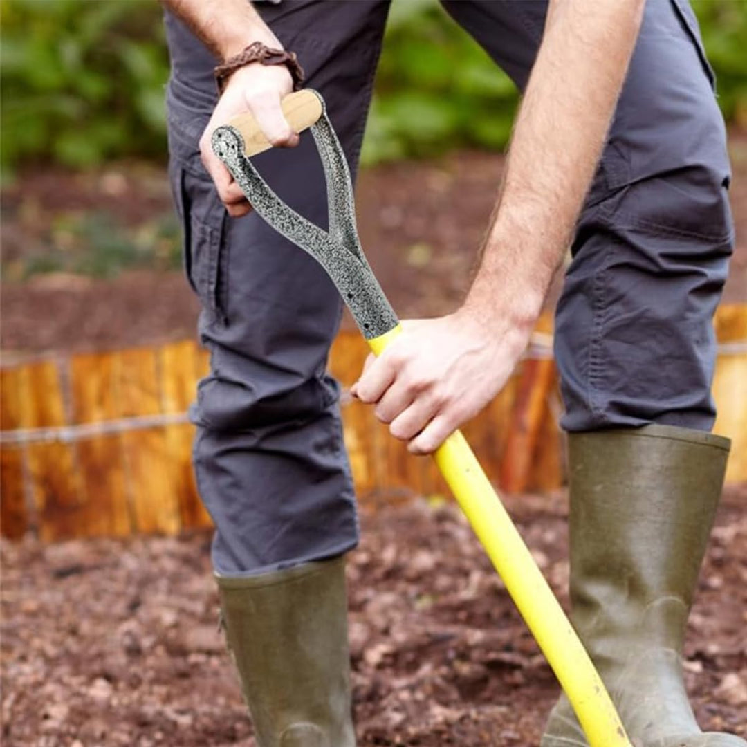 Alide Schaufel-Y-Griff, mit ergonomischem Y-Griff für Schneeschaufeln, Gartenspaten, Rechen und Grab