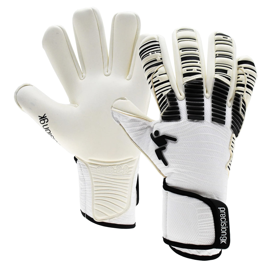 Precision GK Torwarthandschuhe Elite 2.0 Einheitsgrösse Weiss, Einheitsgrösse Weiss