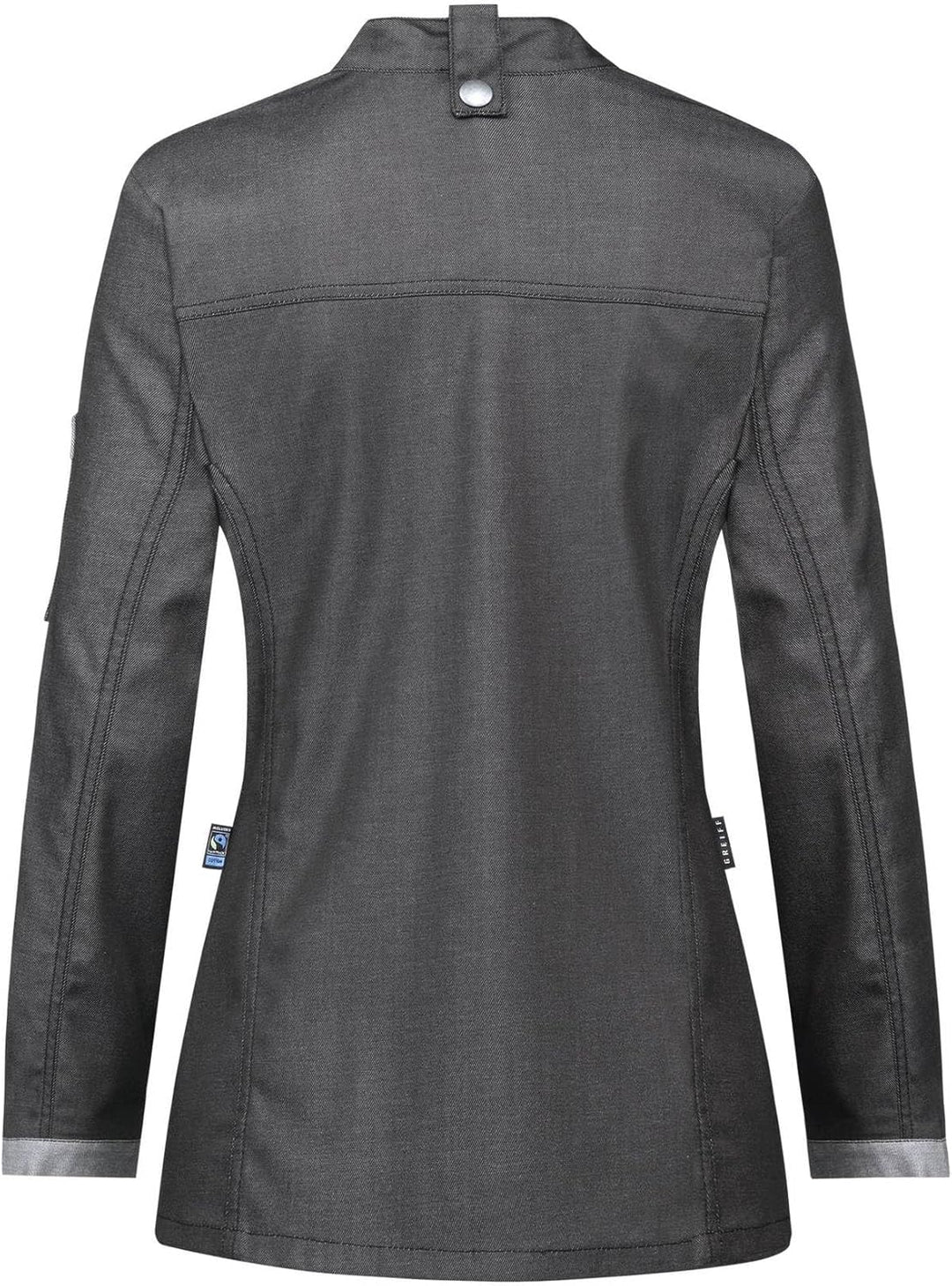 Gastro Moda Cuisine Damen Kochjacke Bikerstyle Regular, XS