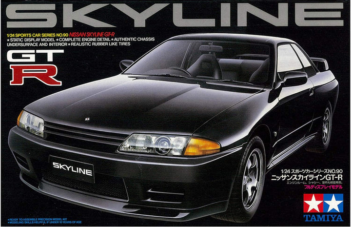 Tamiya 24090 1:24 Nissan Skyline GT-R - Modellbau, Plastik Bausatz, Hobby, Basteln, Kleben, Modellba