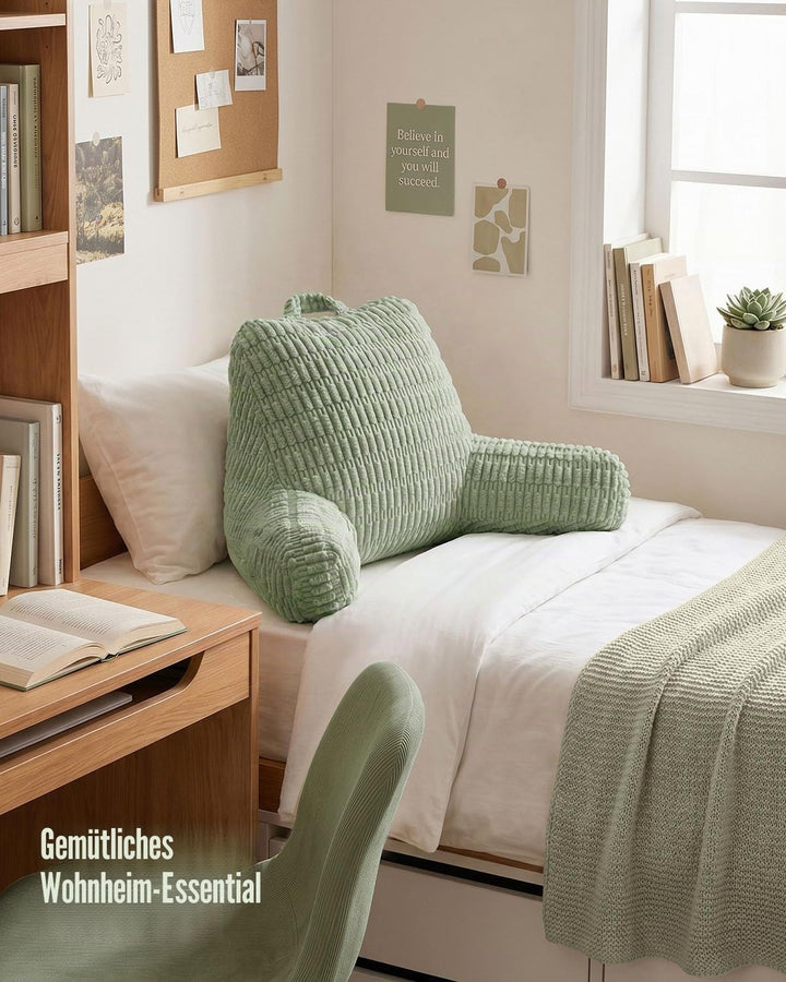 Blissful Diary Lesekissen, Rückenlehnenkissen mit zerkleinertem Memory-Schaum für Erwachsene &amp; Kinde