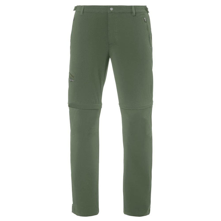 VAUDE Men's Stretch T-Zip Pants II, Hiking Pants Cedar Wood 52, Cedar Wood 52