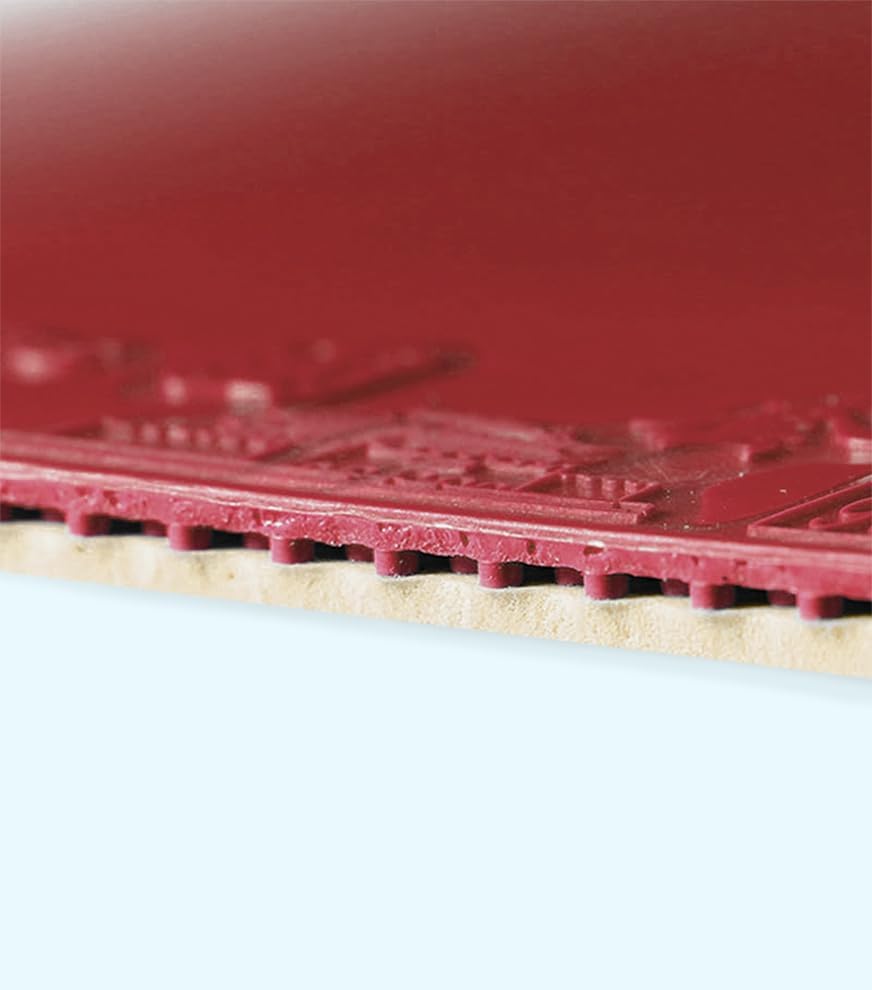 Tuttle Beijing | China Tischtennisbelag | Offensiv | Top Spin | ITTF Zulassung Pink 2.1 mm, Pink 2.1