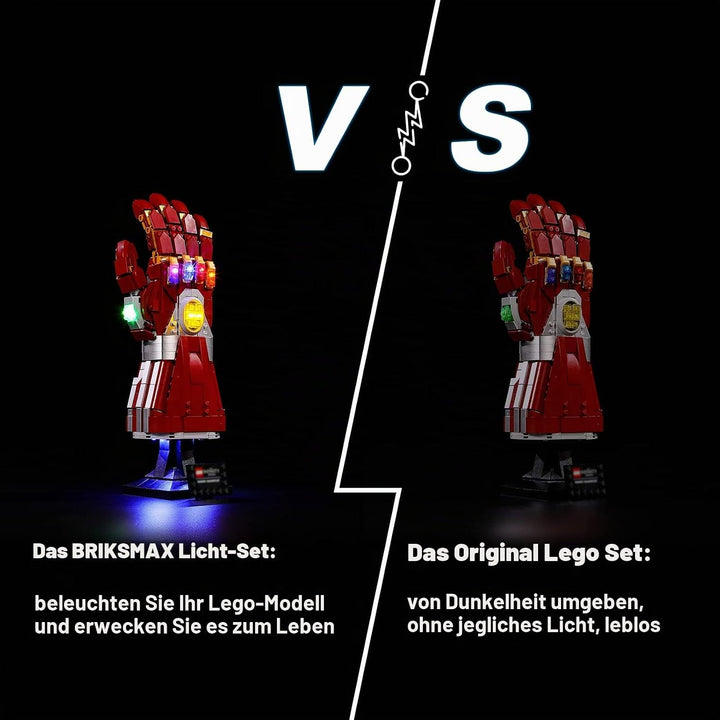 BRIKSMAX RGB-Beleuchtungs-Fernbedienungsmodul für DIY-Lego/Moc-Beleuchtung klassische Ausführung, kl
