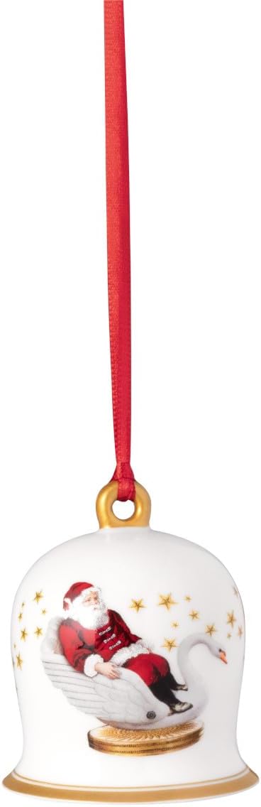 Villeroy & Boch – Annual Christmas Edition, Ornament, Glocke, Weihnachtsglocke, Baumschmuck, Jahresa