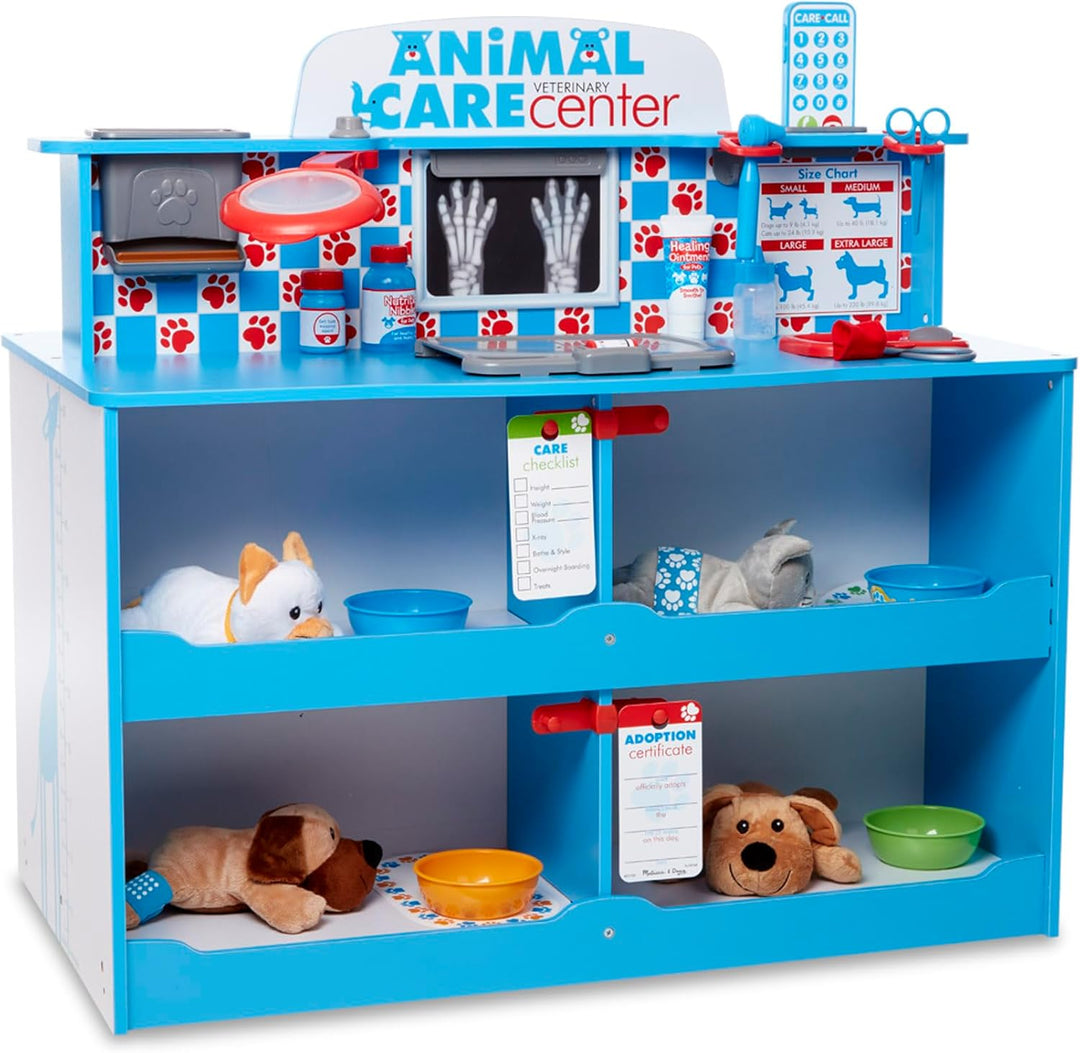 Melissa & Doug | Animal Care Activity Centre | Pretend Play | Large Playset | 3+ | Gift for Boy or G