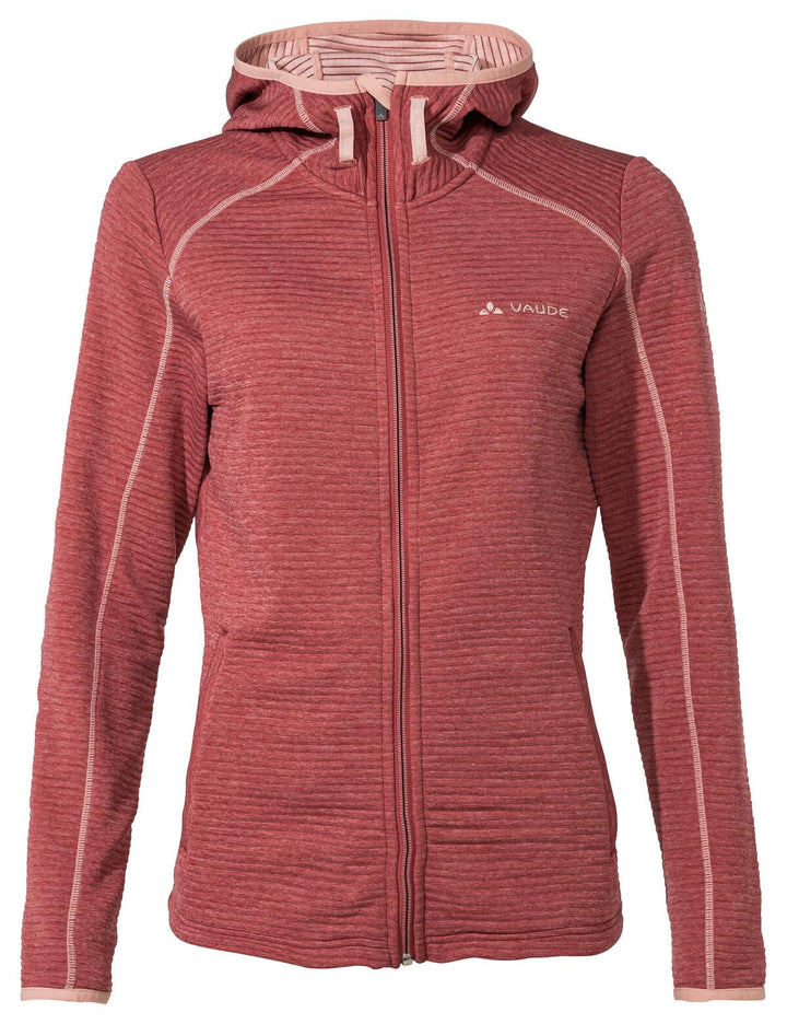 VAUDE Damen Skomer Hiking Jacke Fleecejacke Fleecepullover 36 brick, 36 brick