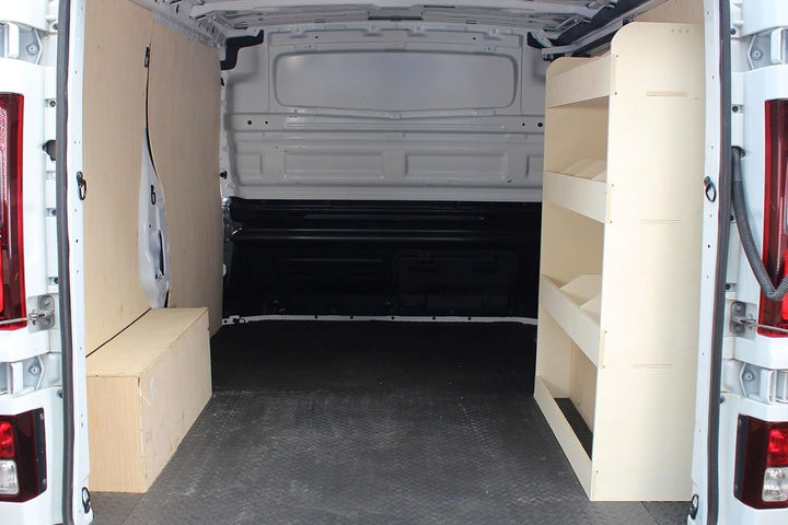 Vanify - Kompatibel mit Renault TRAFIC L2 2015+ Fahrzeugeinrichtung Fahrzeugregale, Beifahrerseite R