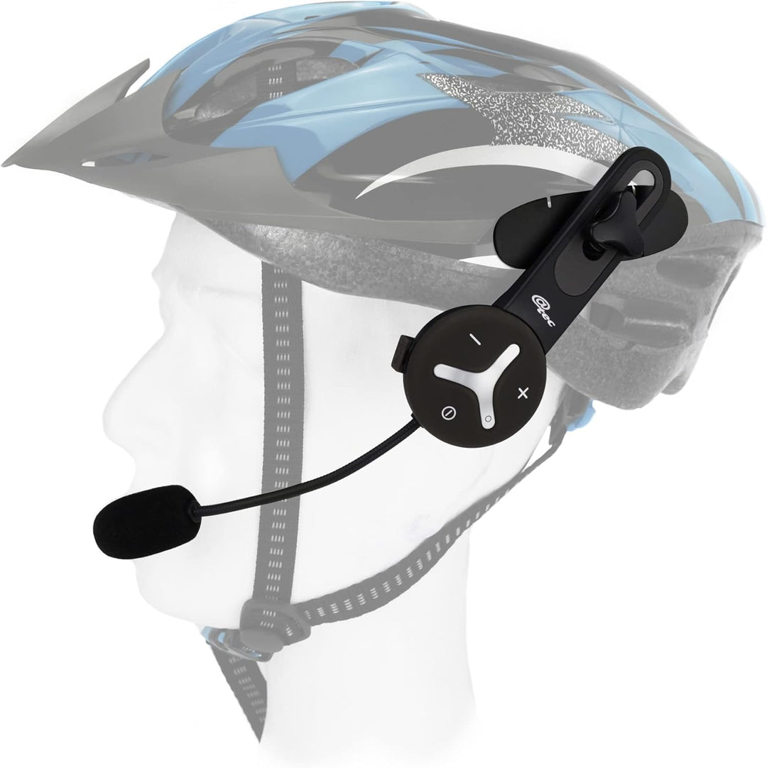 @tec Buddy Chat Duo (2er Set) Bluetooth® Headset Gegensprechanlage, Freisprechanlage, Fahrrad, Sport