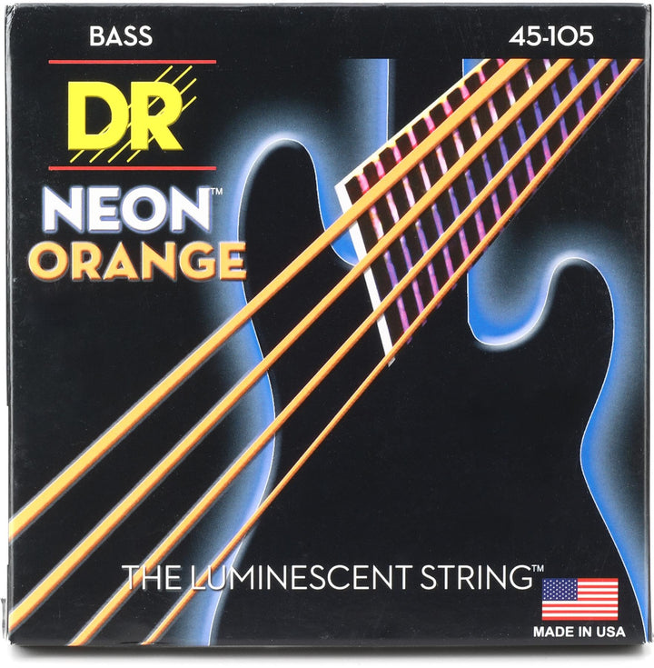 DR STRINGS NOB45 Saiten, orange