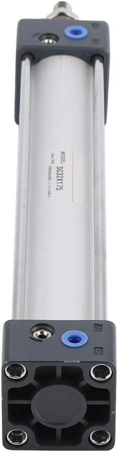 SC Standardzylinder Geschraubte Kolbenstange Pneumatische Druckluftflasche Dual Aktion 32mm Bohrung