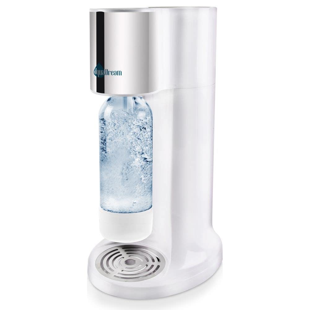 Wassersprudler Sprudler zum Aufsprudeln von Wasser Kohlensäure für Wasser Siphonflasche weiss AquaDr